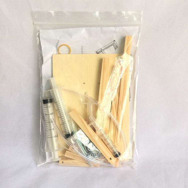 Scientific Experiment Homemade Air Excavator Science and Technology Make DIY Children Creative Educational Toys