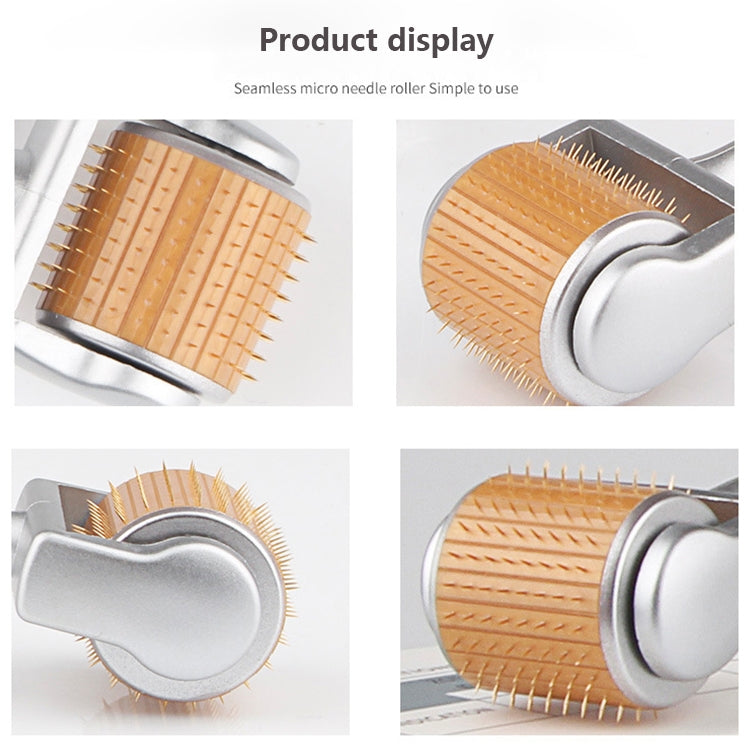 2 PCS ZGTS192 Titanium Alloy Microneedle Facial Repair Nano Roller Instrument