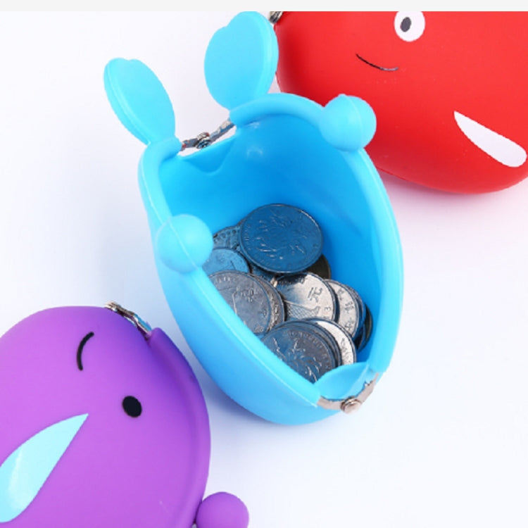 Mini Cute Fish Creative Cartoon Silicone Coin Purse