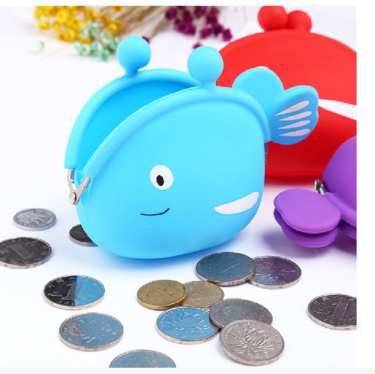 Mini Cute Fish Creative Cartoon Silicone Coin Purse