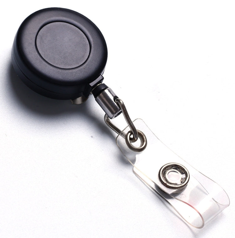 Zinc Alloy Easy to Pull Buckle Key Chain Back Clip Type Anti Theft Telescopic Buckle