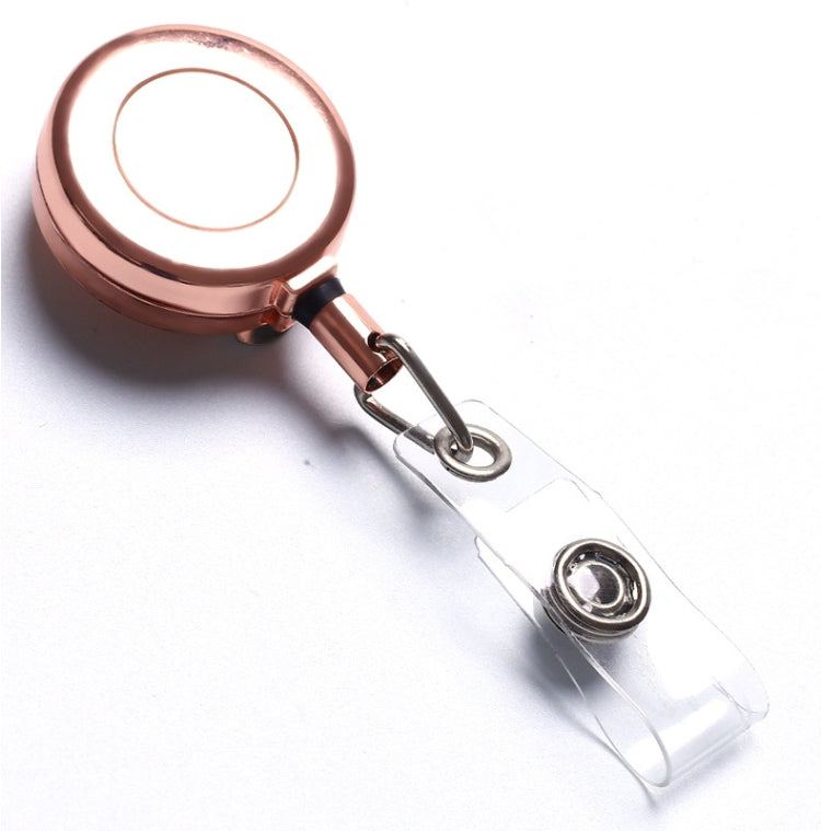 Zinc Alloy Easy to Pull Buckle Key Chain Back Clip Type Anti Theft Telescopic Buckle