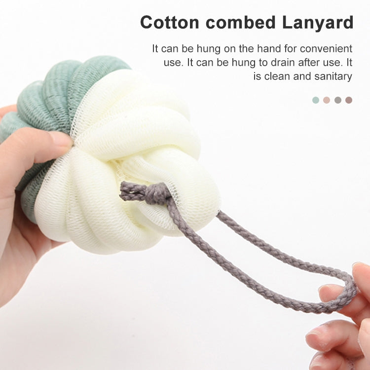 Portable Hanging Bath Flower Ball Soft Foaming Shower Massage Ball Body Exfoliating Bath Brush