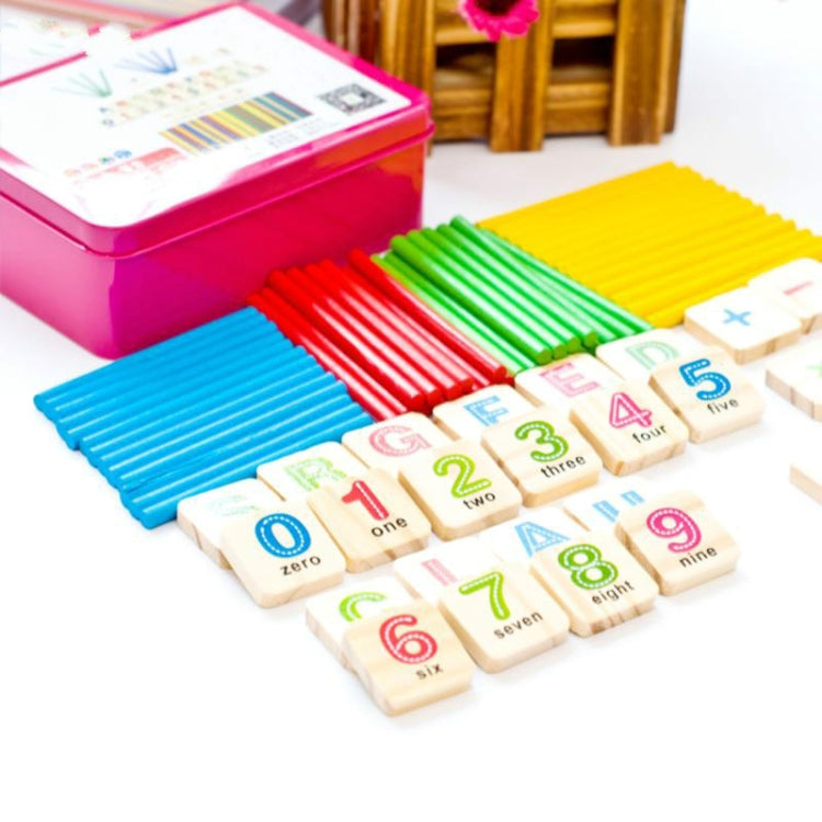 Montessori Early Learning Math Tools Digital Stick Children Kindergarten Teaching Aids