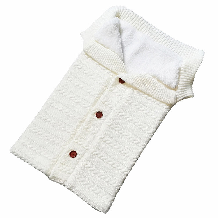 Warm Soft Cotton Knitting Envelope Newborn Baby Sleeping Bag