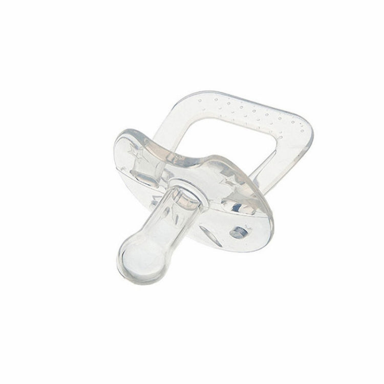 Baby Products Full Silicone Round Head Thumb Transparent Pacifier