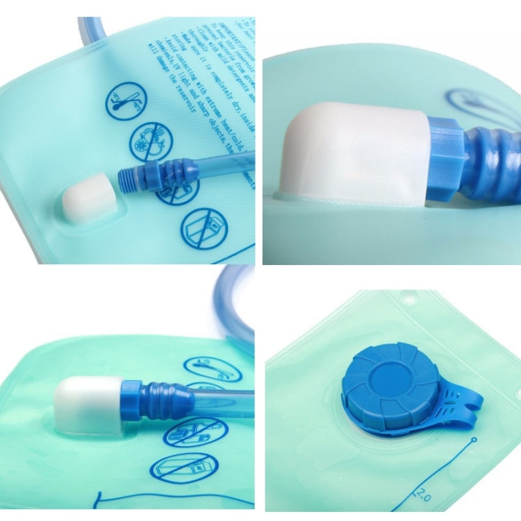 Outdoor Sports Mountaineering Cycling Backpack with 2L Water Bag