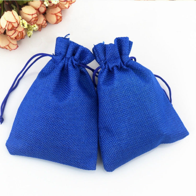 50 PCS Multi size Linen Jute Drawstring Gift Bags Sacks Wedding Birthday Party Favors Drawstring Gift Bags