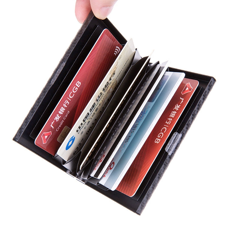 Aluminum Alloy Credit Card Bank Card Security Anti Magnetic Large Capacity Card Holder