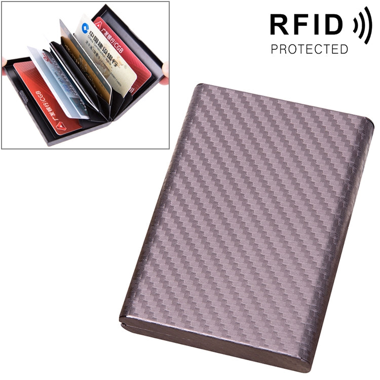 Aluminum Alloy Credit Card Bank Card Security Anti Magnetic Large Capacity Card Holder