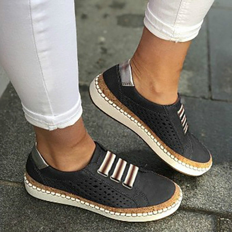 Ladies Sneakers Breathable Flats Shoes