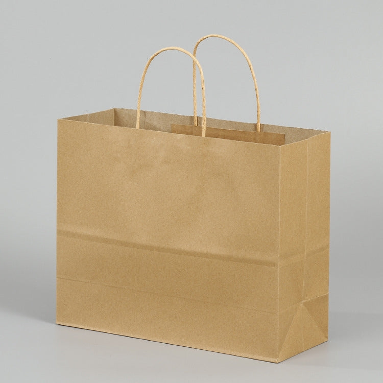 10 PCS Elegant Kraft Paper Bag With Handles for Wedding/Birthday Party/Jewelry/Clothes