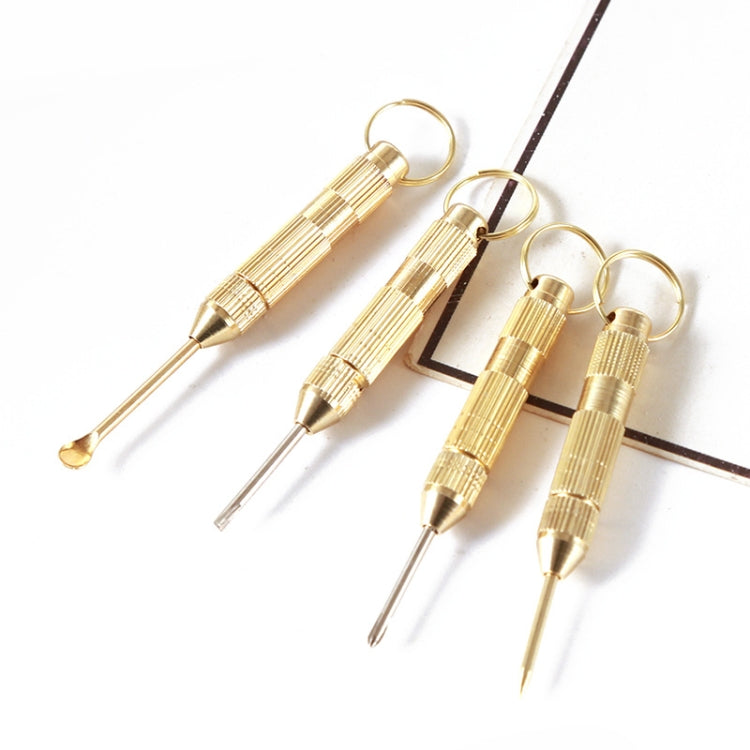 5 Sets 4 in 1 Multifunctional Portable Ear Spoon Tools