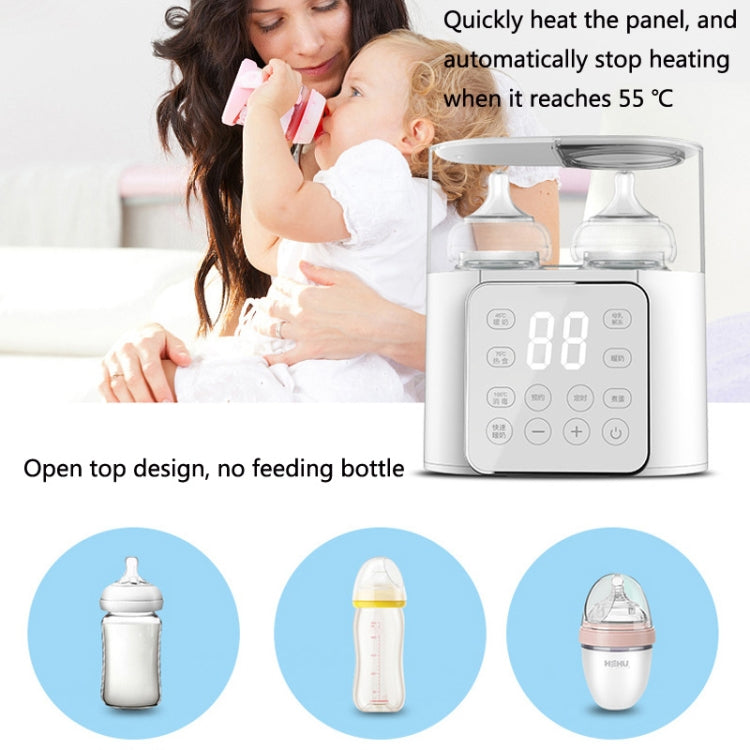N20 2 In 1 Double Bottle Warmer Sterilization Machine, Plug Specifications: