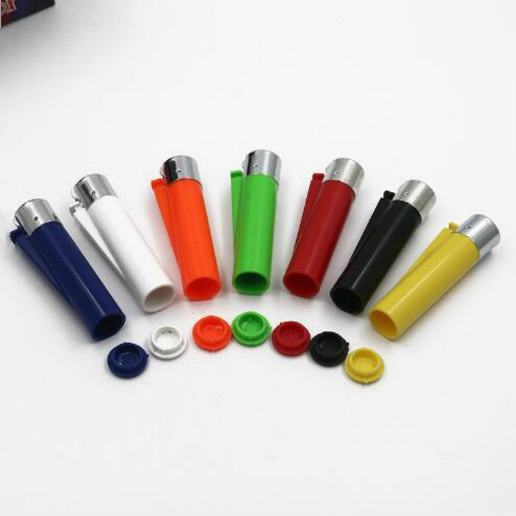 Mini Lighters Style Storage Pill Box Portable Medicine Box Pill Storage Tank Case,  Random Color Delivery