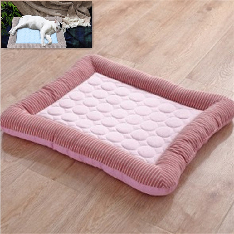 Summer Ice Silk Nest Pads Small and Medium-sized Multifunctional Cool Pet Nest Dog Cat Pad