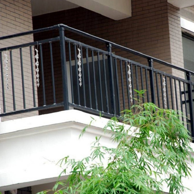 12 PCS Bird Revolving Rod Reflective Bird Repeller