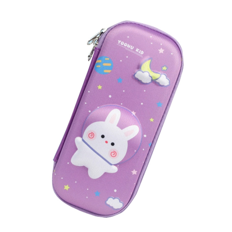 S-888 Elementary School Cartoon EVA Pencil Case Anti-fall 3D Stationery Box Color Random Delivery