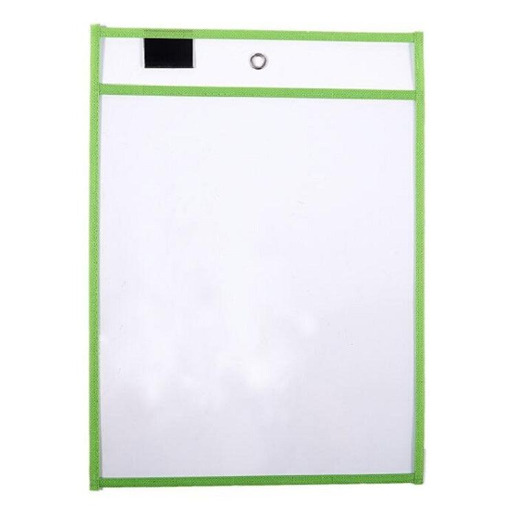 Erasable Hanging PVC A4 Transparent Sewing Red Document Dry Erase Bag