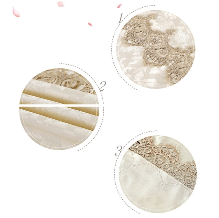 Classical Tablecloth Table Decor Jacquard Lace Elegant Table Cloth