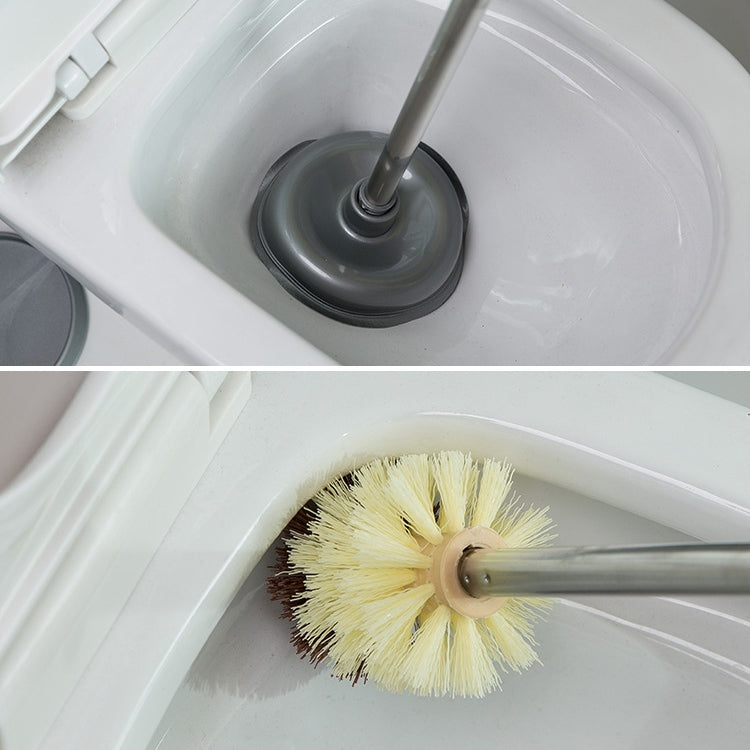 Household Long Handle Toilet Brush Suction Set Without Dead Angle Cleaning Brush