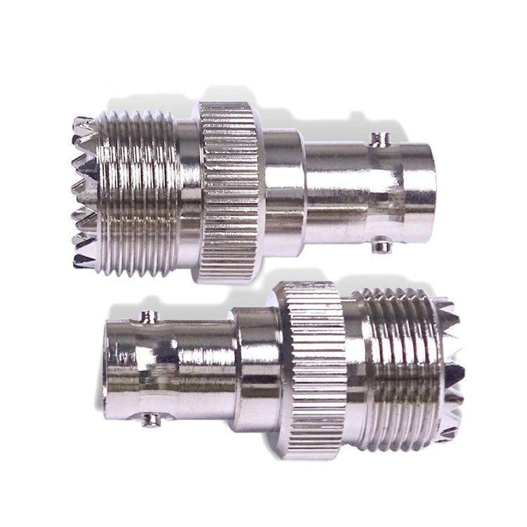 BNC Female Jack To UHF PL-259 Female Straight Type RF Coax Adapter Connector