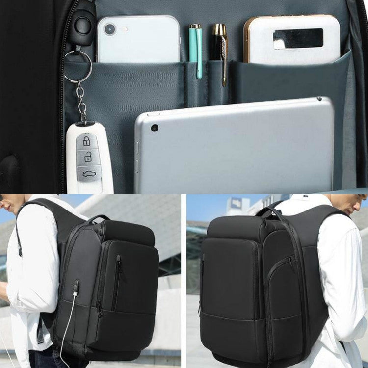 Business Travel Bag PVC Waterproof Backpack