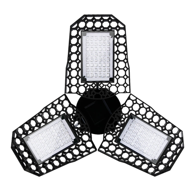 LED E27 Plant Growth Light Three-leaf Folding Seedling Planting Supplement Light