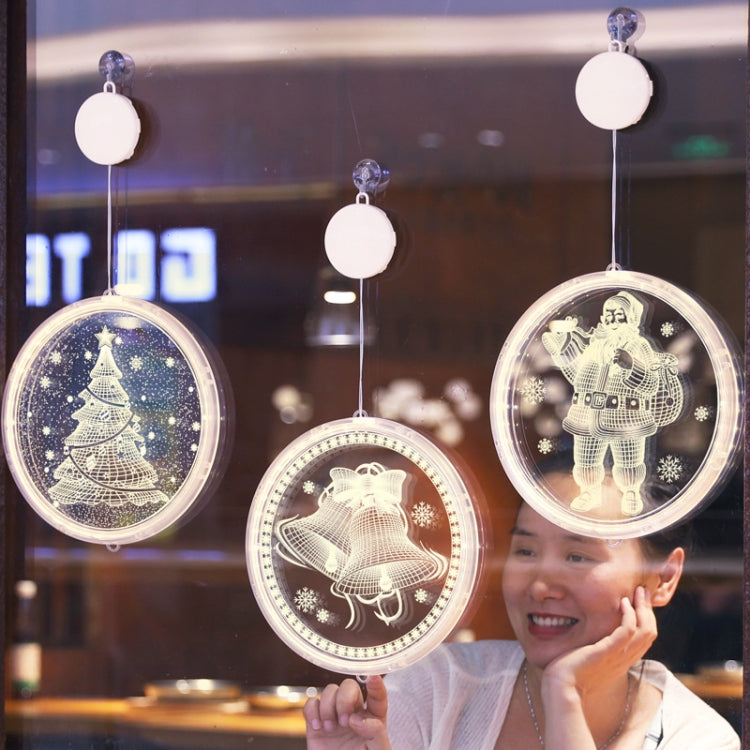 Christmas Decoration Light LED Holiday 3D Hanging Lamp