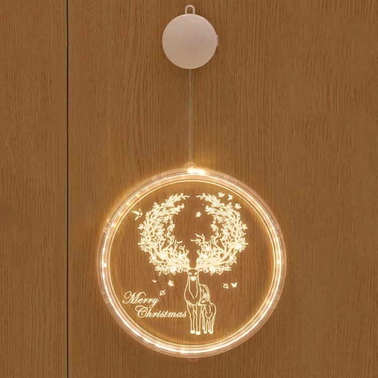 Christmas Decoration Light LED Holiday 3D Hanging Lamp