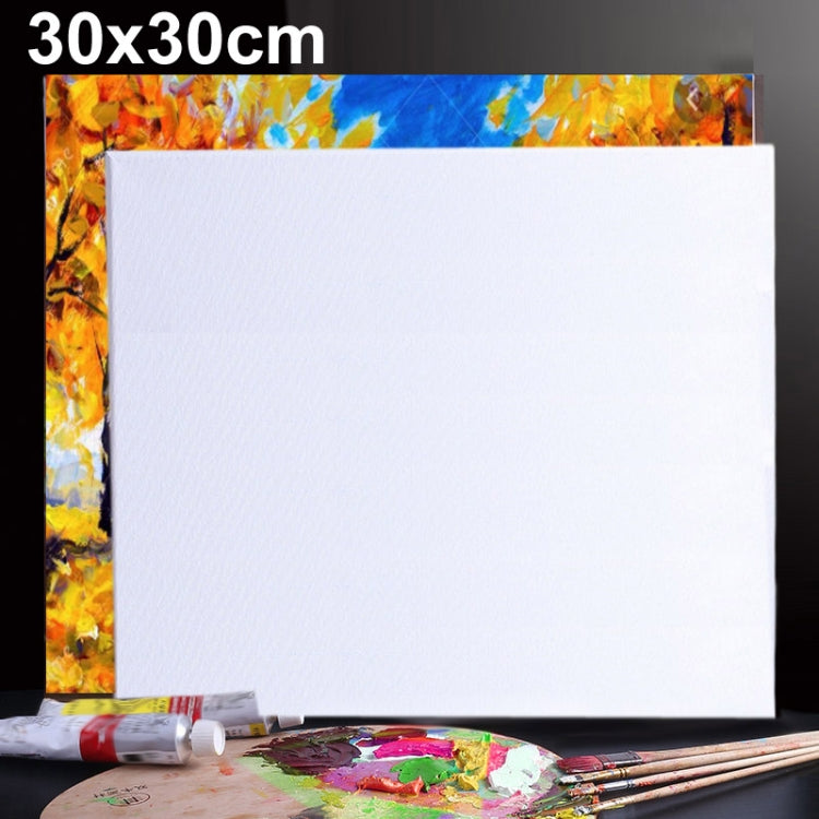 Oil Acrylic Paint White Blank Square Artist Canvas Wooden Board Frame
