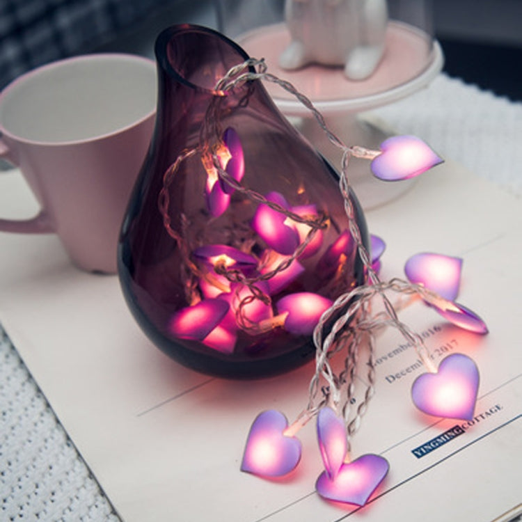 LED Fairy Lights Love Heart Lantern Navidad String Lights Holiday Lighting Bedroom Home Decoracion