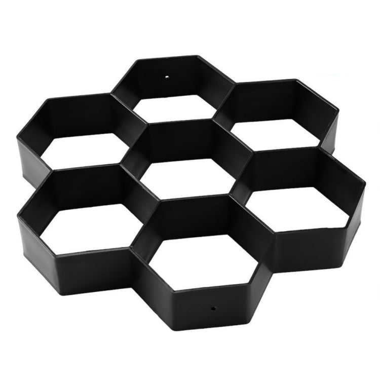 Plastic Floor Mold Ultralight DIY Garden Paving Hexagonal Fancy Mould