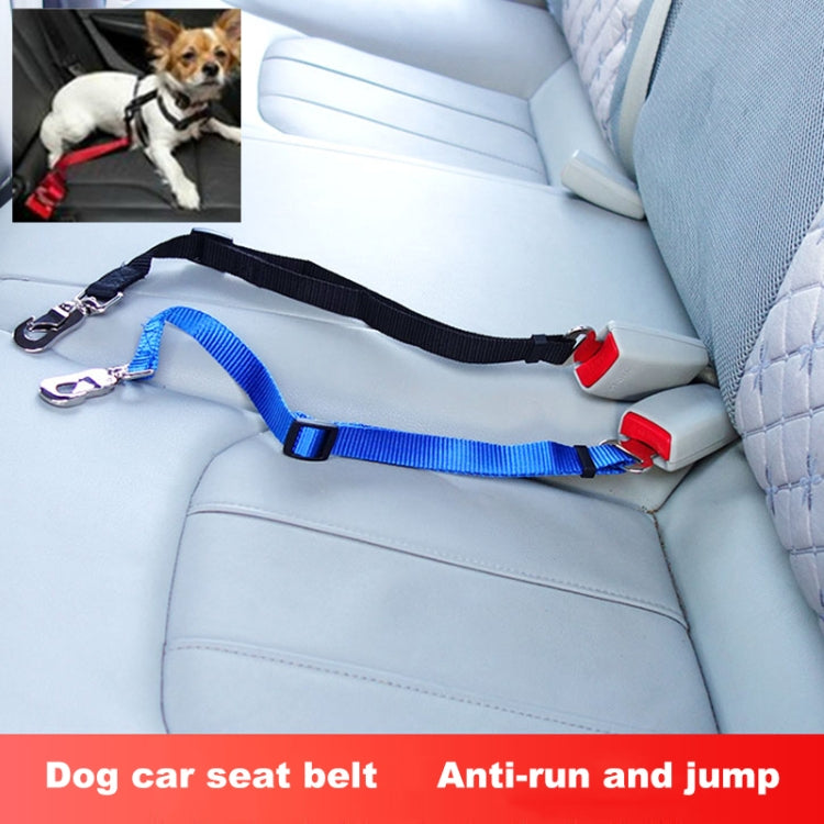 Nylon Harness Leash Clip Pet Dog Car Seat Belt Security Belt