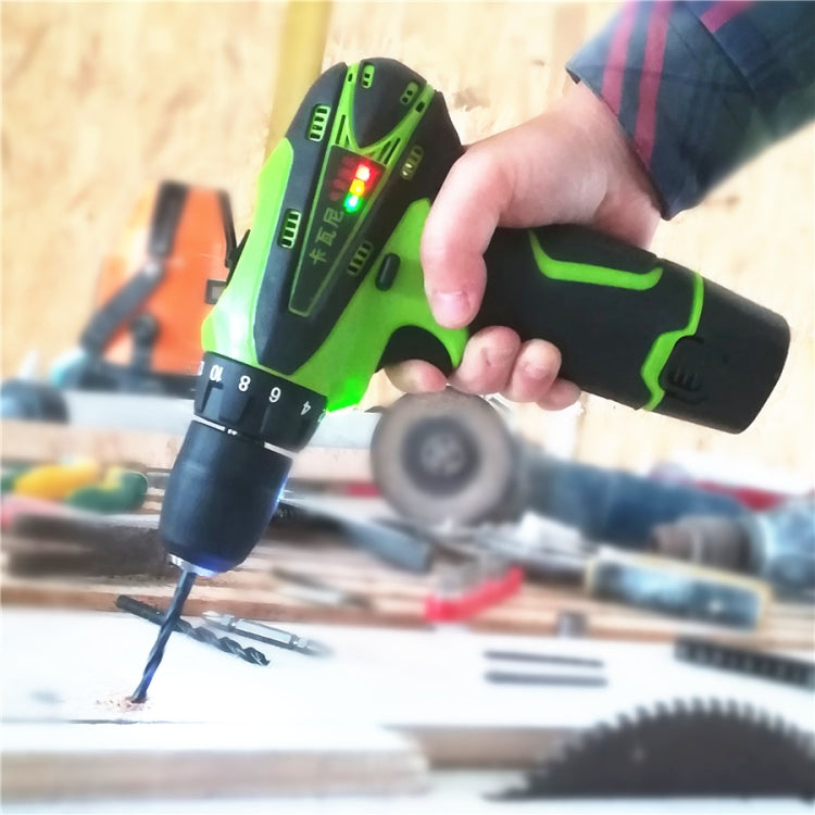 DZ033 12V Electric Screwdriver Lithium Battery Rechargeable Multi-function Cordless Electric Drill Power Tools