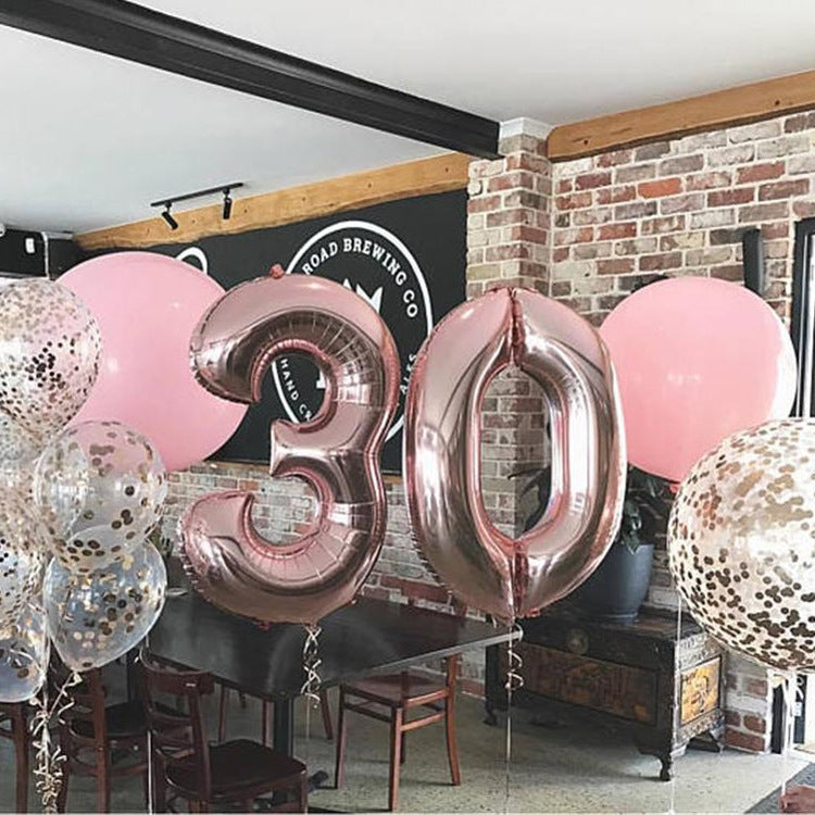 5pcs 16inch Number Foil Balloons Happy Birthday Party Wedding Balloons, Pink, 4, Gold, 2, Pink, 8, Pink, 1, Pink, 2, Gold, 9, Gold, 6, Pink, 0, Gold, 3, Pink, 9, Gold, 7, Pink, 6, Pink, 3, Pink, 7, Gold, 5, Gold, 4, Gold, 8, Pink, 5, Gold, 1