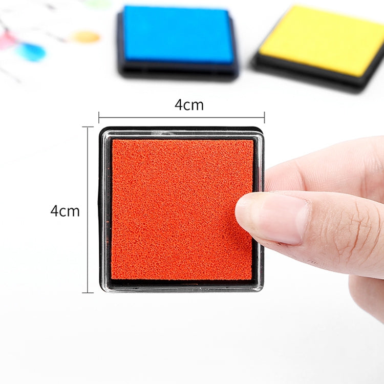 2 PCS Creative Color Ink Pad Small Ink Pad, Size:4x4cm