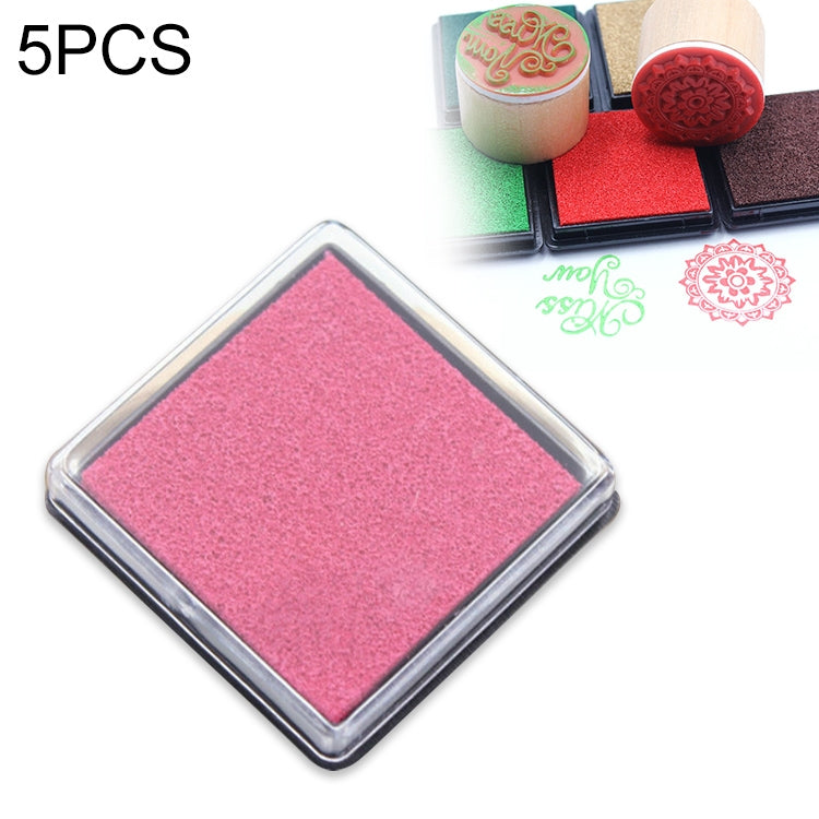 2 PCS Creative Color Ink Pad Small Ink Pad, Size:4x4cm