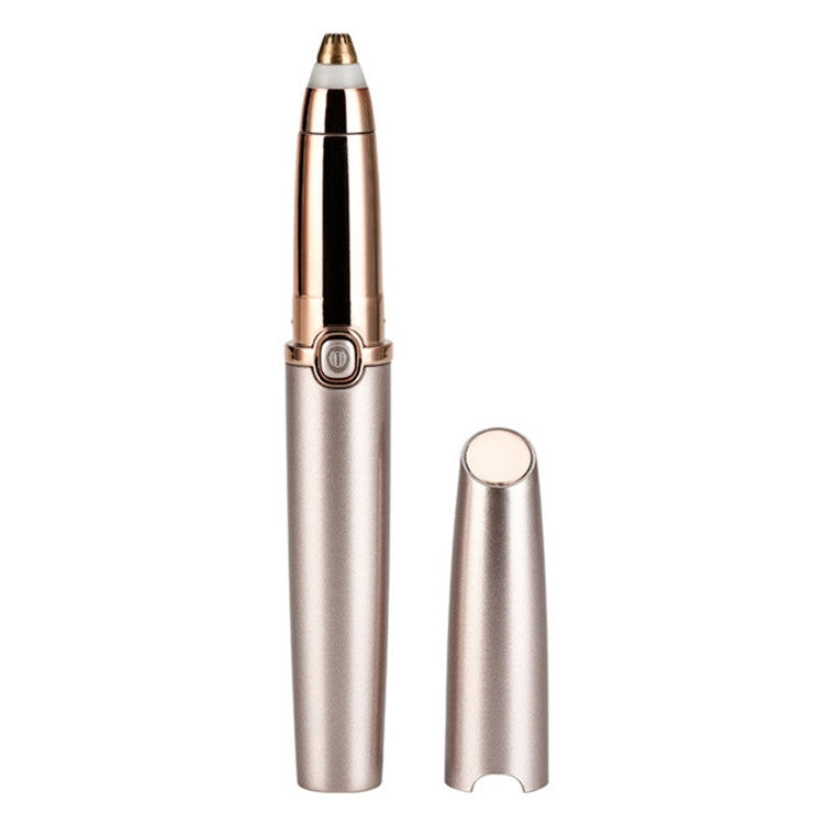 Push Button Electric Eyebrow Trimmer Automatic Hair Removal Device