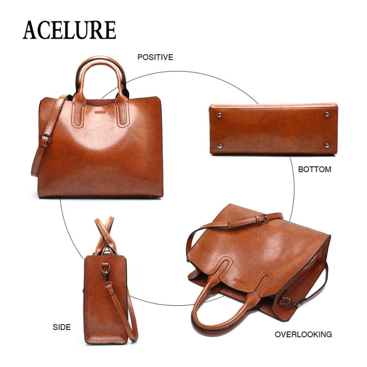 Leather Handbags Big Women Bag Casual Female Bags Trunk Tote Shoulder Bag Ladies Large Bolsos