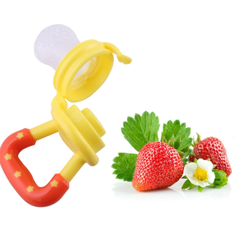 3 PCS Portable Baby Infant Food Nipple Feeder Silicone Pacifier Silicone Baby Soother, Random Color