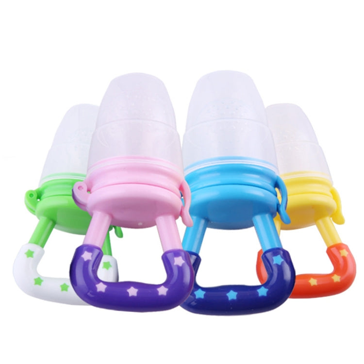3 PCS Portable Baby Infant Food Nipple Feeder Silicone Pacifier Silicone Baby Soother, Random Color