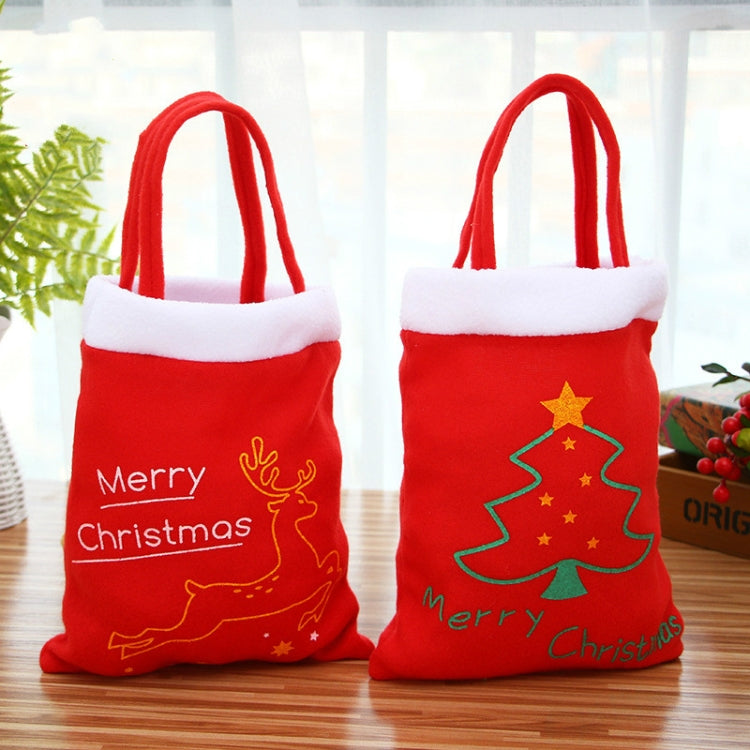 Christmas Eve Decoration Backpack Gift Bag