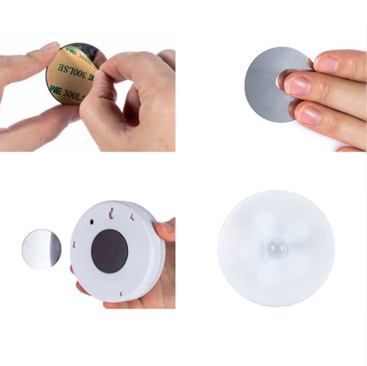 Intelligent Human Body Induction LED Night Light Control Bedroom Bedside Table Lamp