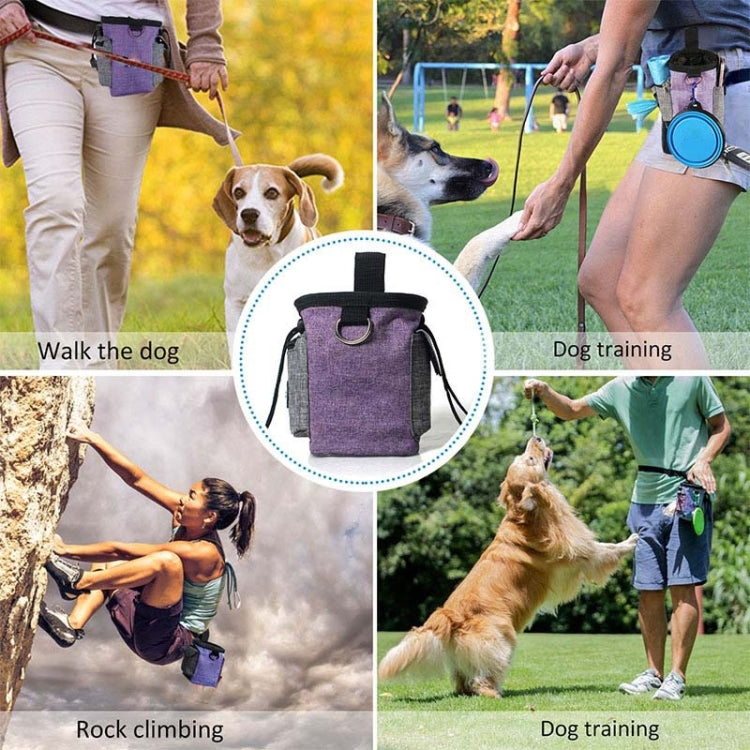 Pet Training Waist Bag With Belt Portable Outing Training Pet Snack Bag