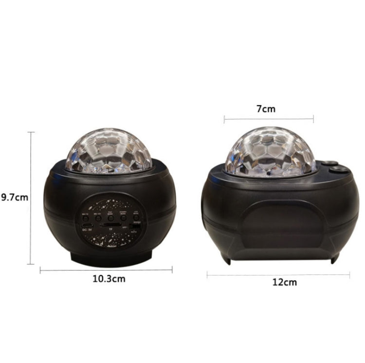 M2 8W Christmas Starry Sky Laser Projection Atmosphere Light Rotating Starry Dynamic Water Pattern Sleeping Light