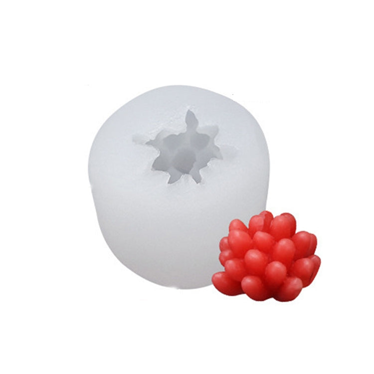 Fleshy Three-Dimensional Candle Silicone Mold DIY Handmade Soap Aromatherapy Epoxy Mold