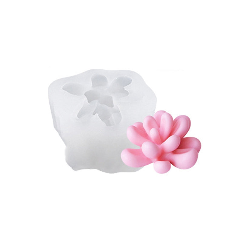 Fleshy Three-Dimensional Candle Silicone Mold DIY Handmade Soap Aromatherapy Epoxy Mold