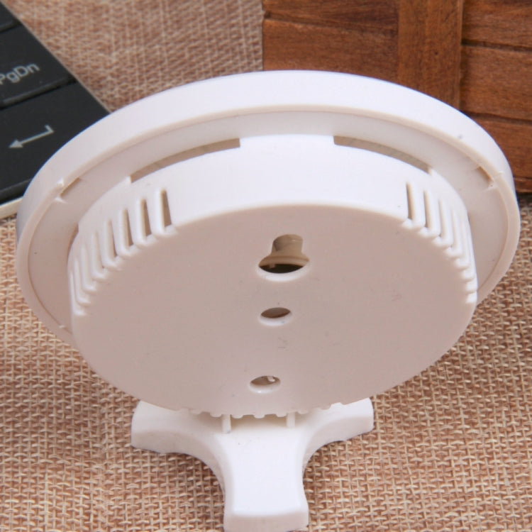 TH108 Mini Round Clock-shaped Indoor Outdoor Hygrometer Humidity Thermometer Temperature Meter, Random Color Delivery