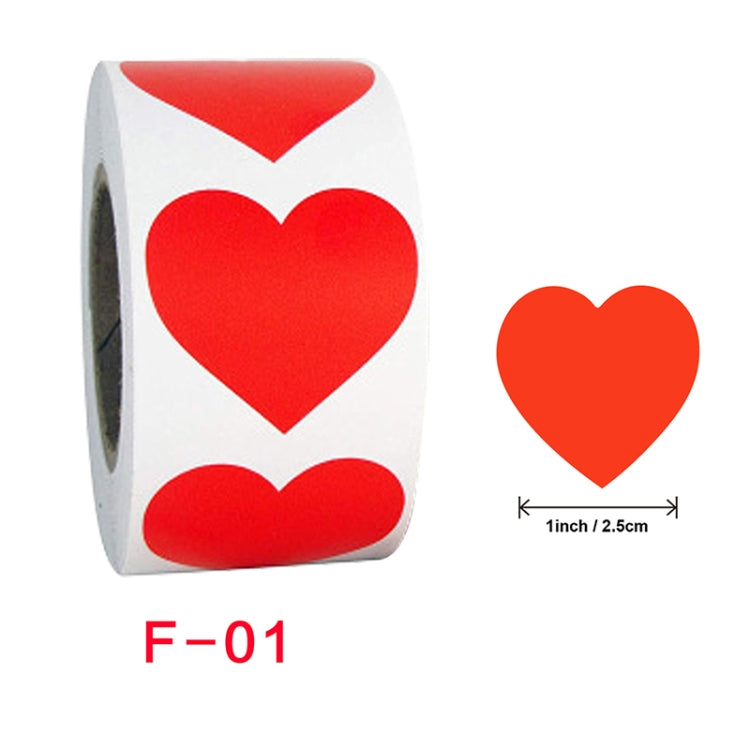 Love Sticker Label Gift Decoration Sealing Sticker, Size: 2.5cm / 1 inch, F-01, F-02, F-03, F-04